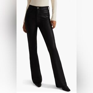 NWT Favorite Daughter The Valentina Super High Rise Mini Boot | Obsidian